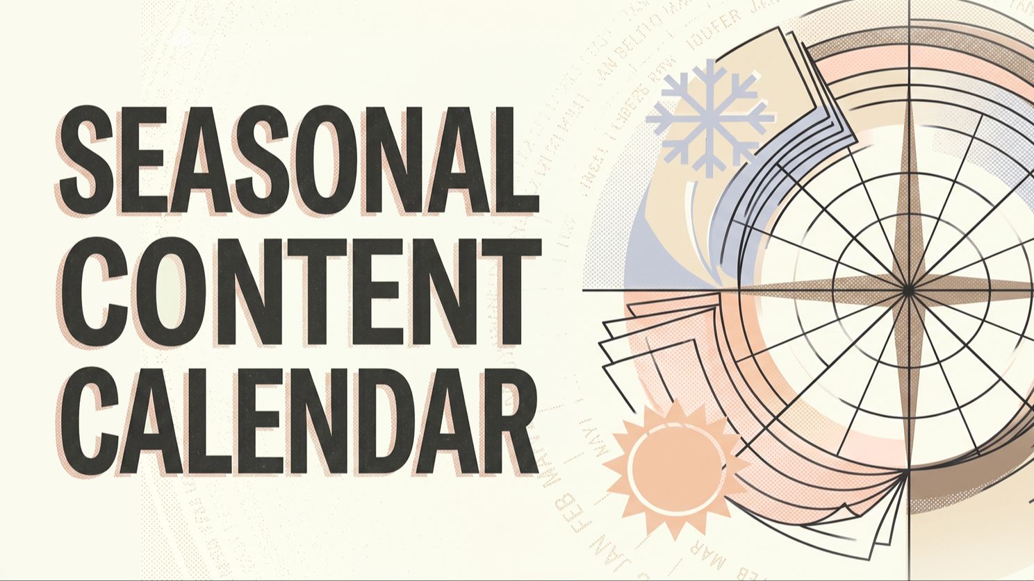 The Seasonal Content Calendar